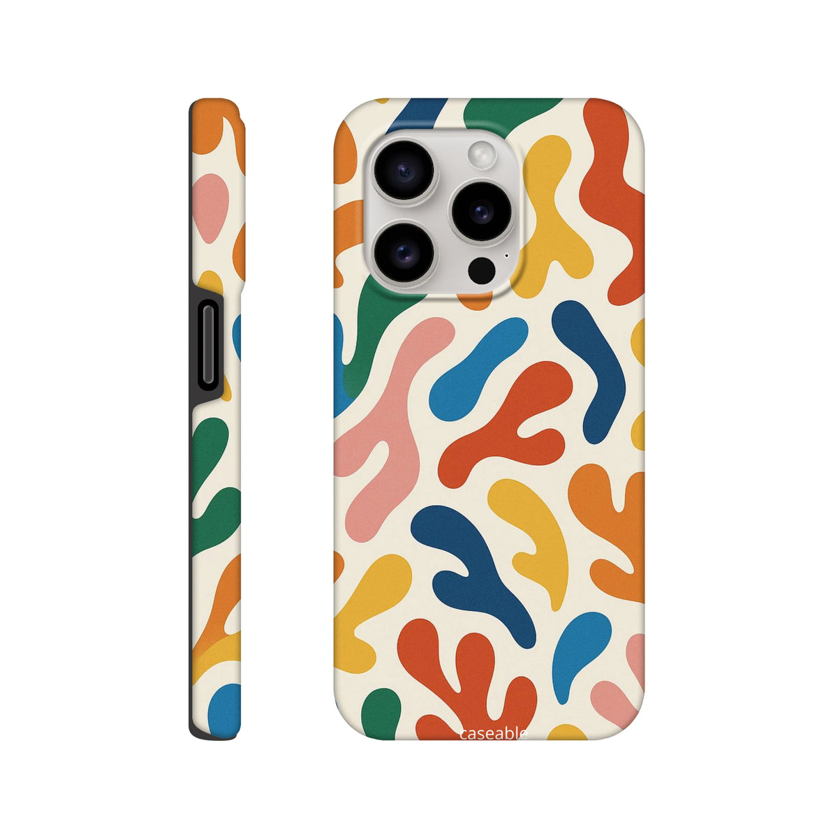 Colorful Premium Case for iPhone 15 Pro – Splash of Color