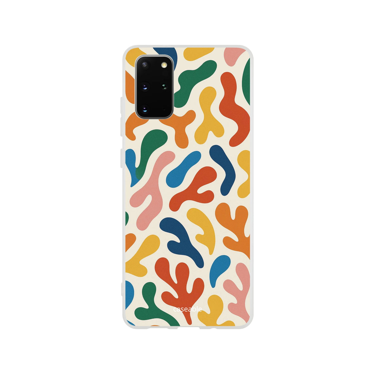 Colorful Silicone Case for Samsung Galaxy S20 Plus – Splash of Color