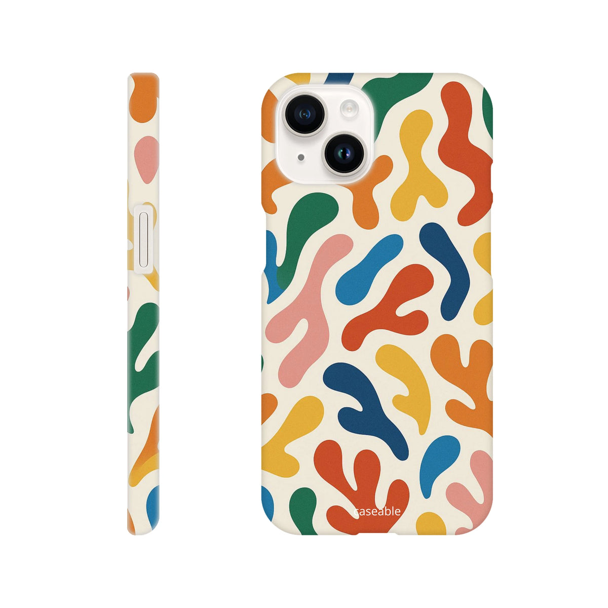 Colorful Hard Shell Case for iPhone 14 – Splash of Color