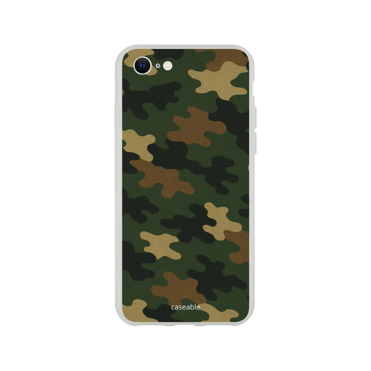 Camo Silicone Case for iPhone 8 – Army Style
