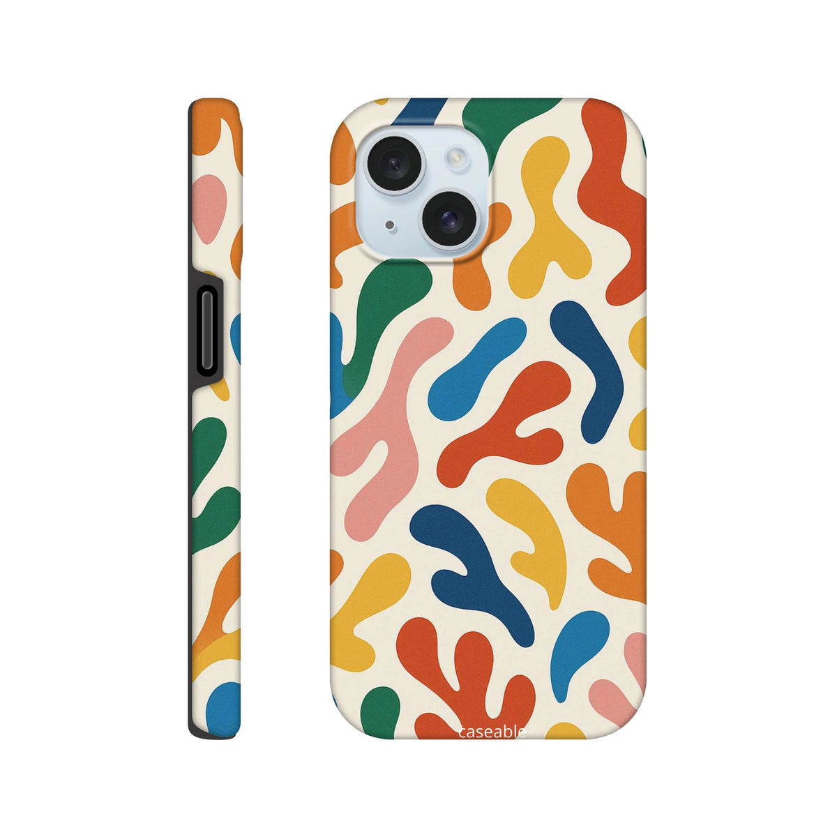 Colorful Premium Case for iPhone 15 – Splash of Color