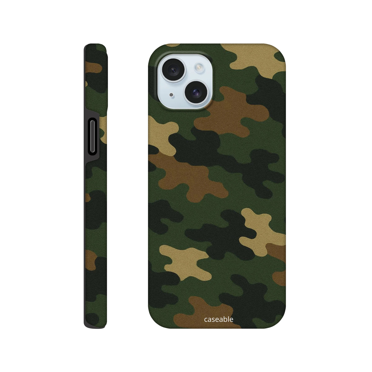 Camo Premium Case for iPhone 15 Plus – Army Style