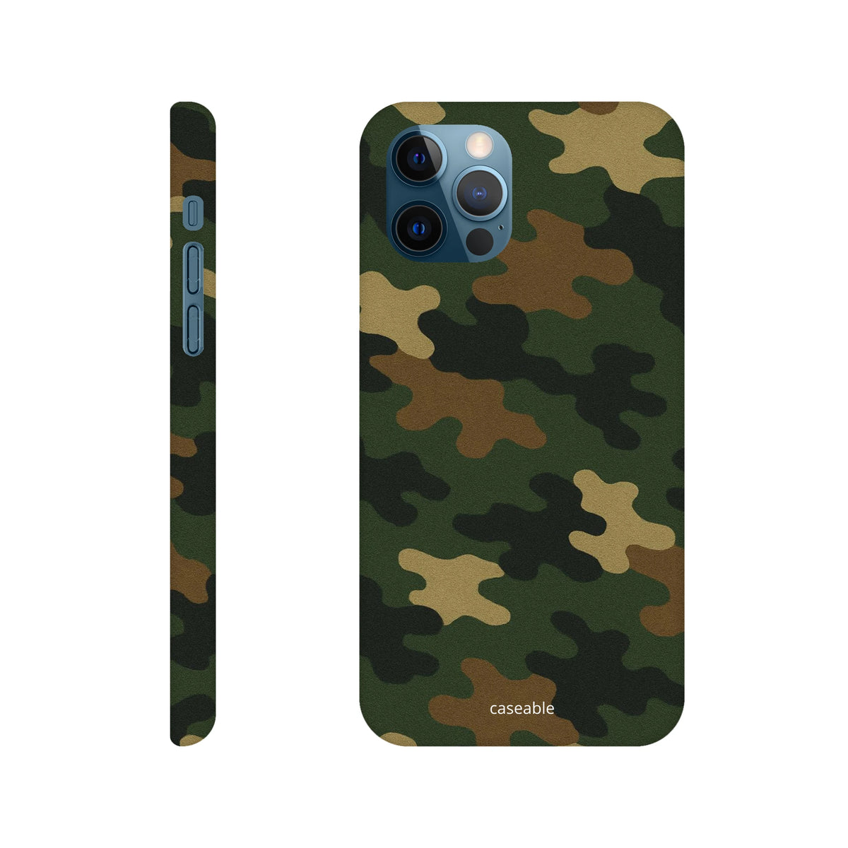 Camo Hard Shell Case for iPhone 12 – Army Style