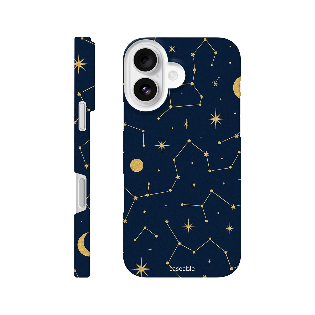 Starry Hard Shell Case for iPhone 16 – Under the Stars