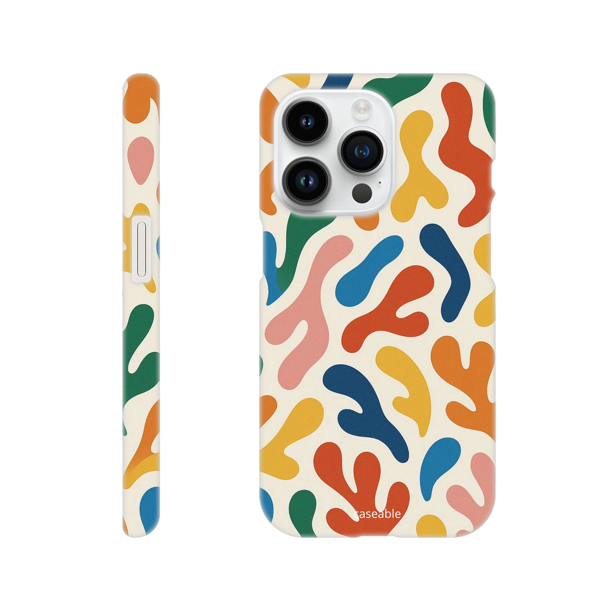 Colorful Hard Shell Case for iPhone 14 Pro – Splash of Color