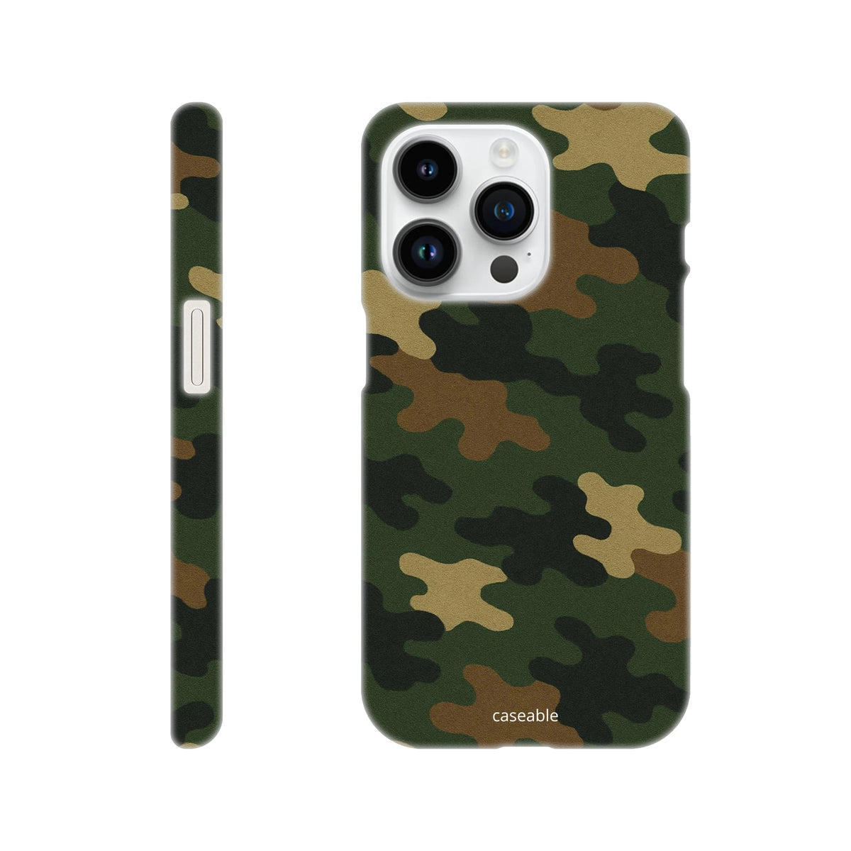 Camo Hard Shell Case for iPhone 14 Pro – Army Style