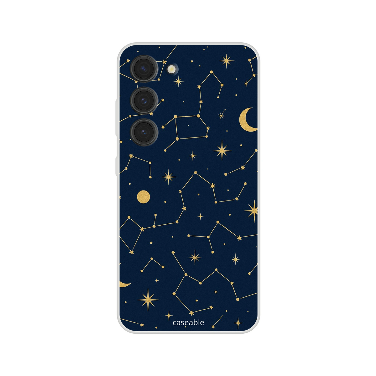 Starry Silicone Case for Samsung Galaxy S23 – Under the Stars
