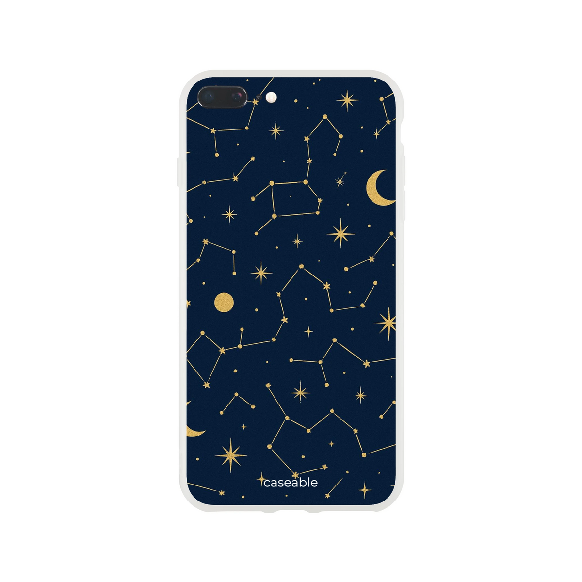 Starry Silicone Case for iPhone 8 Plus – Under the Stars