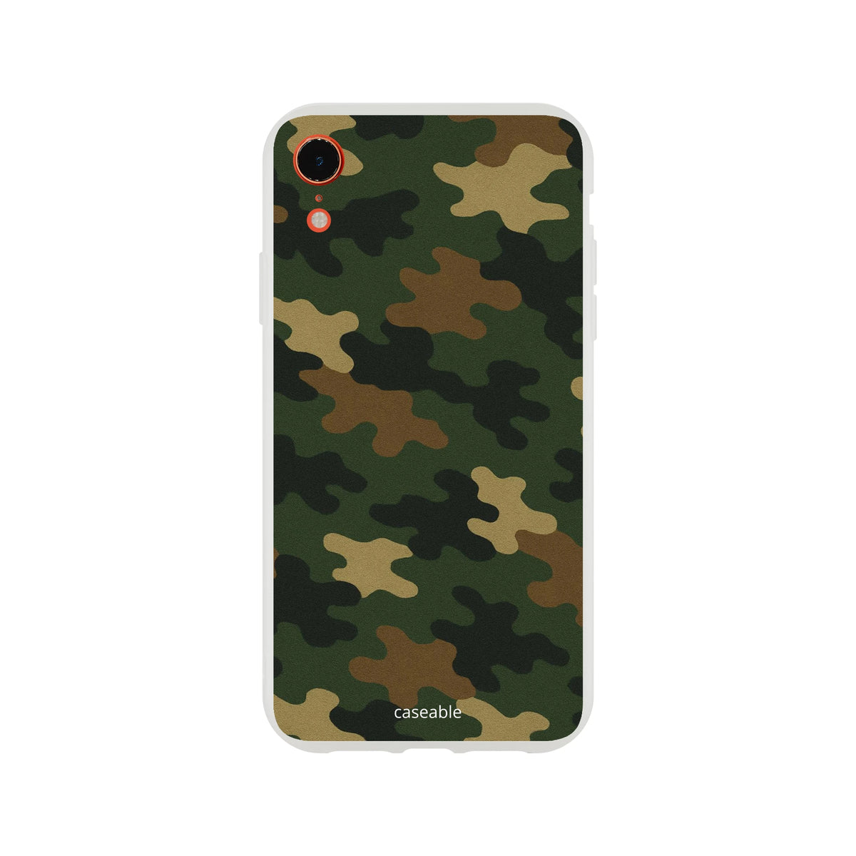 Camo Silicone Case for iPhone XR – Army Style