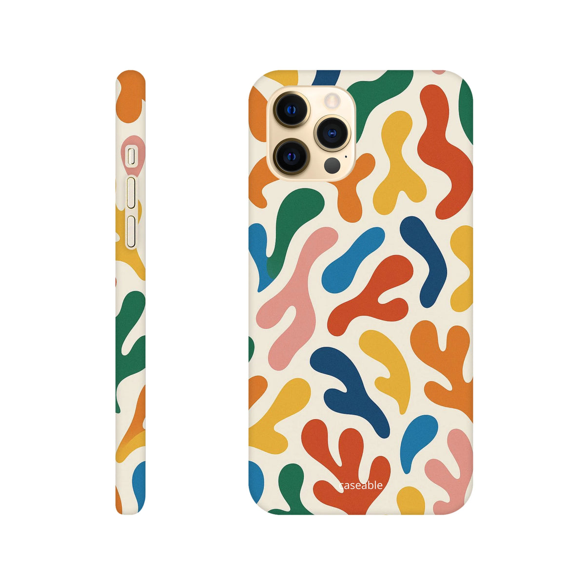 Colorful Hard Shell Case for iPhone 12 Pro Max – Splash of Color