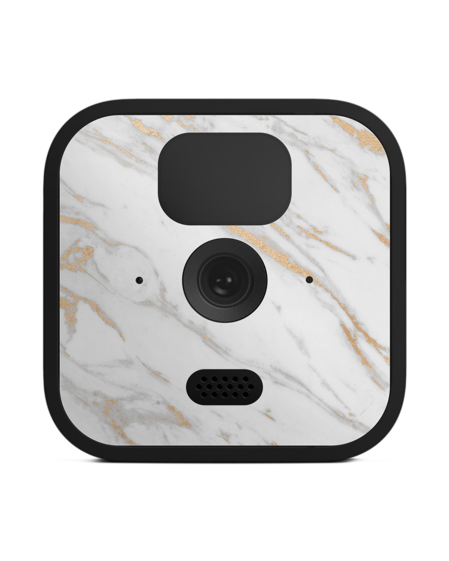 Gold Marble Elegance Camera Skin Blink Outdoor (2020): Front View