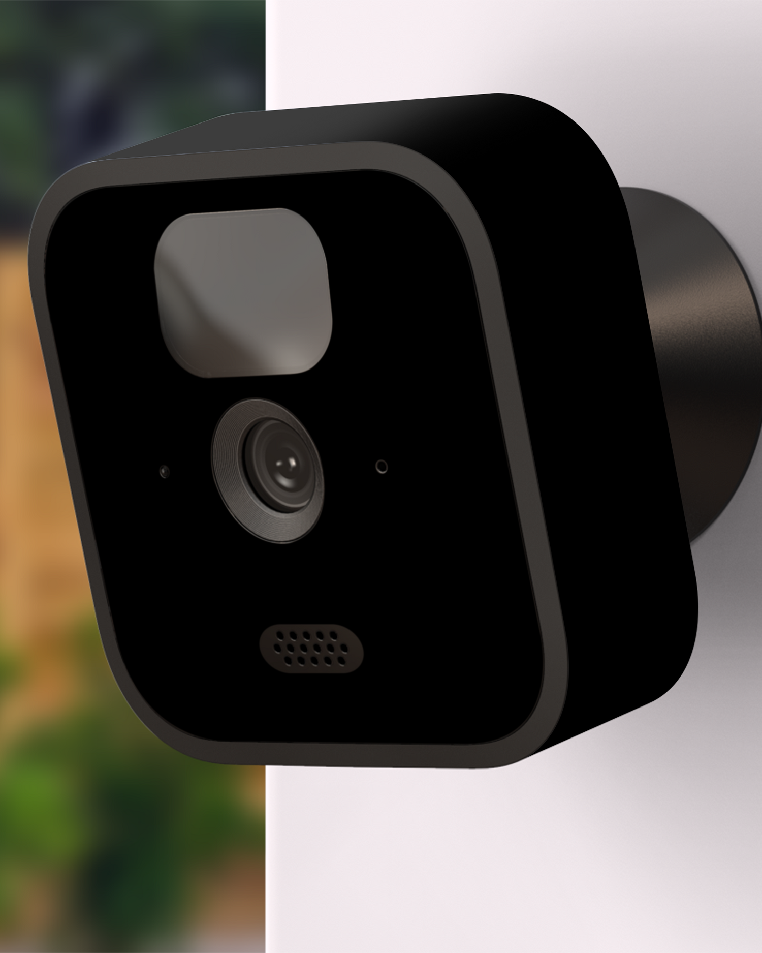 BLACK Camera Skin Blink Outdoor (2020) attached to exterior wall