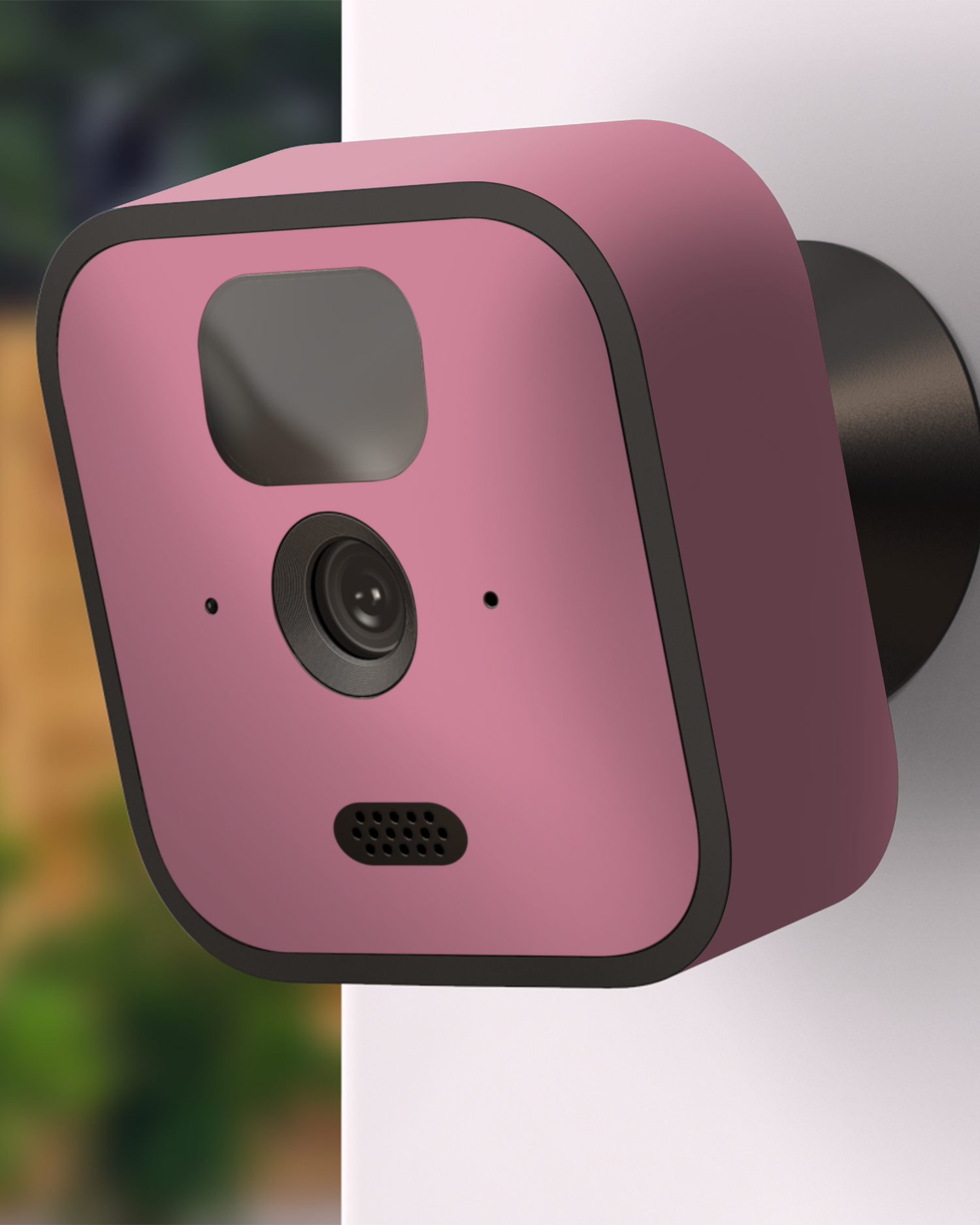 WILD ROSE Camera Skin Blink Outdoor (2020) attached to exterior wall