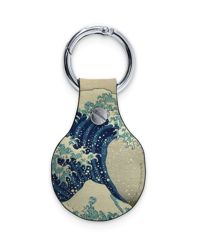 AirTag Holder with Design: Great Wave Off Kanagawa By Hokusai