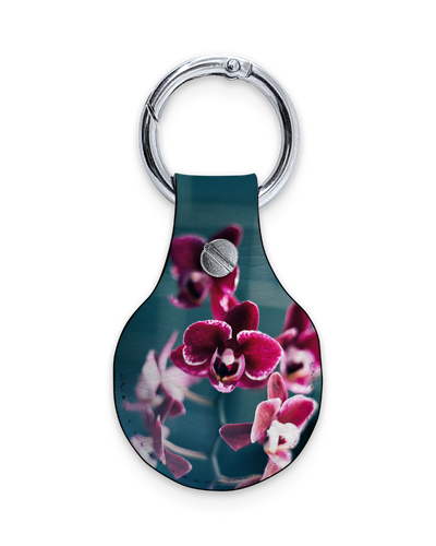 AirTag Holder with Design: Orchid