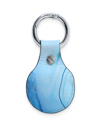 AirTag Holder with Design: Cool Blues