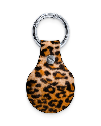 AirTag Holder with Design: Leopard Pattern
