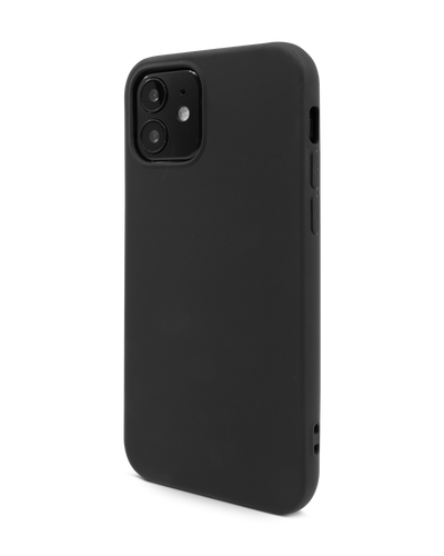 Black Silicone Phone Case for iPhone 12 & iPhone 12 Pro