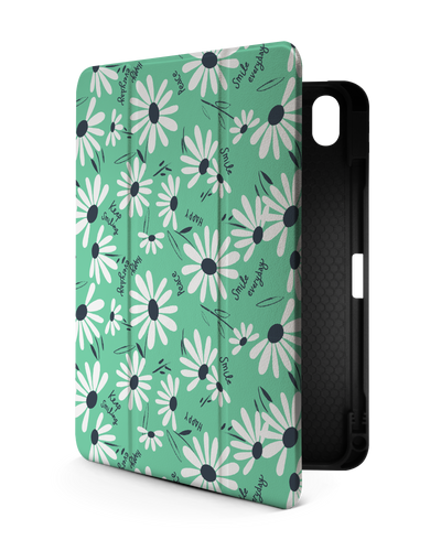 Positive Daisies iPad Case with Pencil Holder for Apple iPad (10th Generation)
