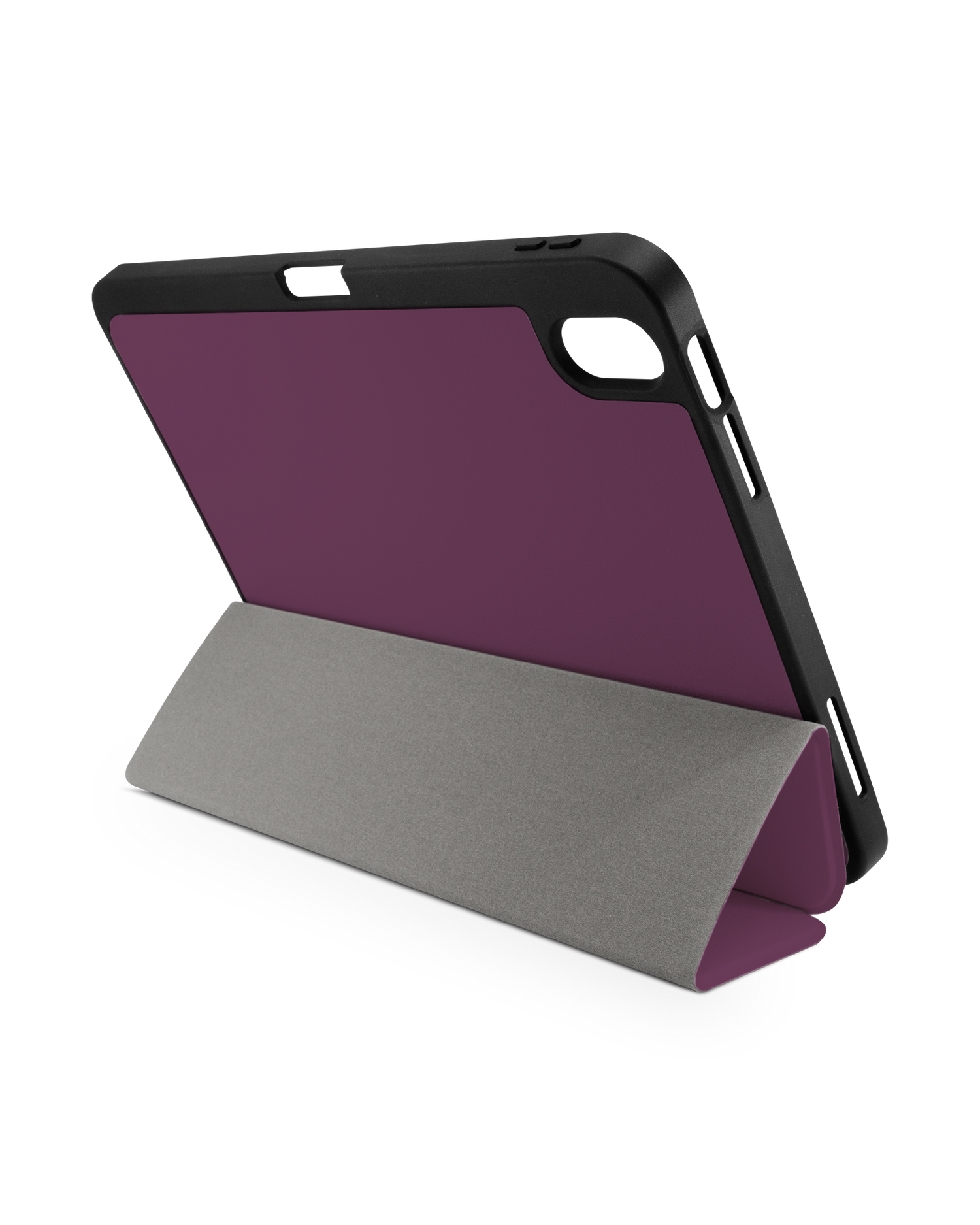 PLUM iPad Case with Pencil Holder for Apple iPad (10th Generation): Set up in landscape format (back view)