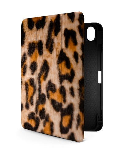 Leopard Pattern iPad Case with Pencil Holder for Apple iPad (10th Generation)