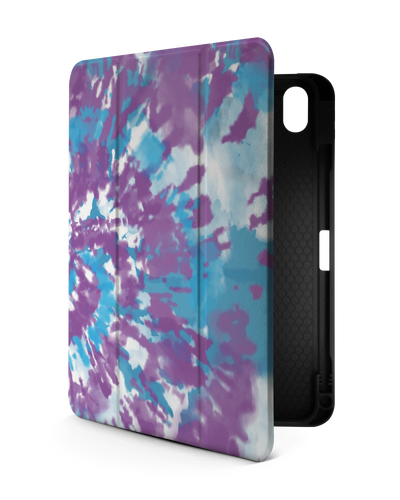 Classic Tie Dye iPad Case with Pencil Holder for Apple iPad (10th Generation)