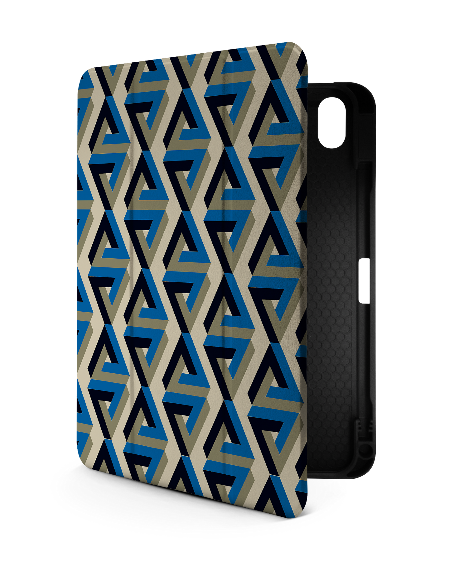 iPad 10 Case with Pencil Holder Penrose Pattern