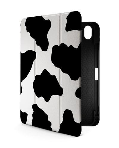 Cow Print 2 iPad Case with Pencil Holder for Apple iPad (10th Generation)