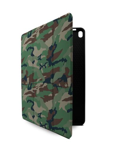 Green and Brown Camo iPad Case with Pencil Holder Apple iPad Air 3 10.5" (2019)