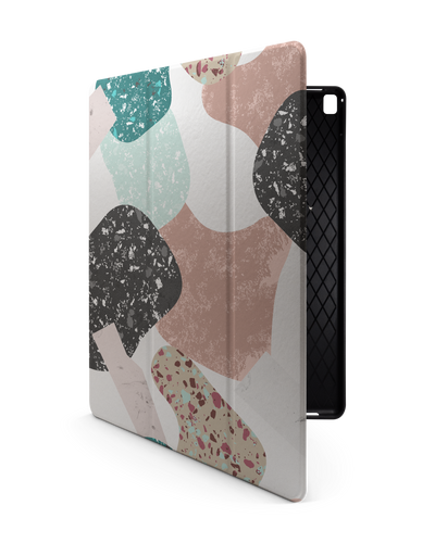 Scattered Shapes iPad Case with Pencil Holder for Apple iPad Pro 2 12.9" (2017)