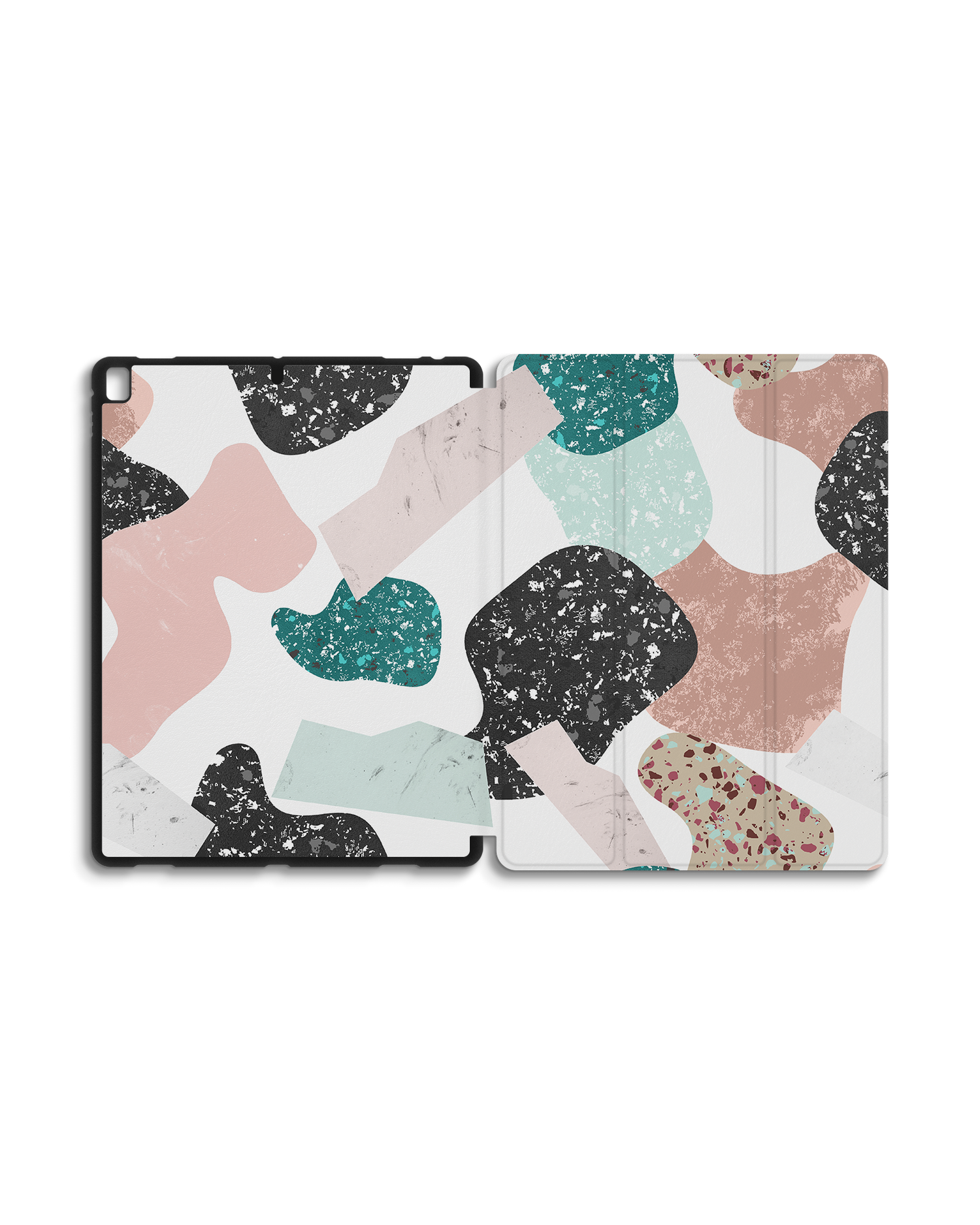 Scattered Shapes iPad Case with Pencil Holder for Apple iPad Pro 2 12.9