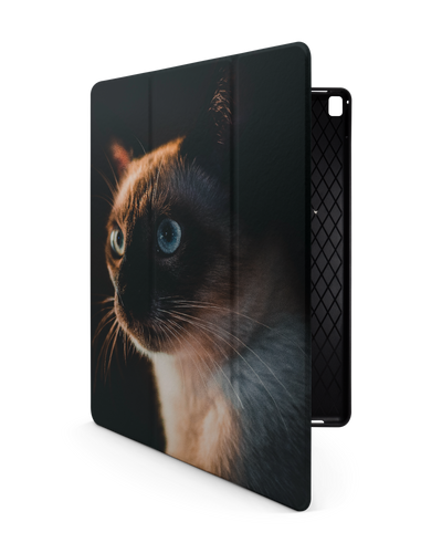 Siamese Cat iPad Case with Pencil Holder for Apple iPad Pro 2 12.9" (2017)