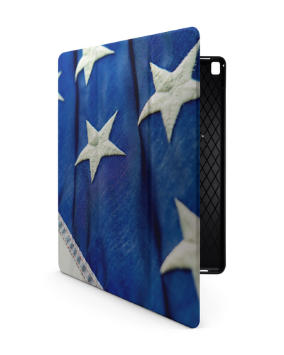 Stars And Stripes iPad Case with Pencil Holder for Apple iPad Pro 2 12.9" (2017)