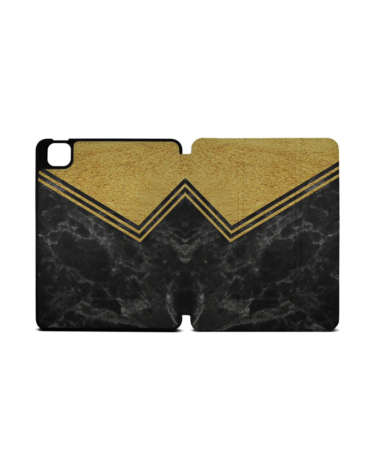 Gold Marble iPad Case with Pencil Holder Apple iPad Pro 11