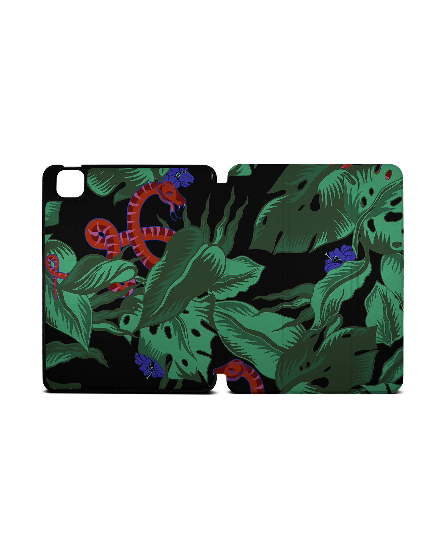 Tropical Snakes iPad Case with Pencil Holder Apple iPad Pro 11