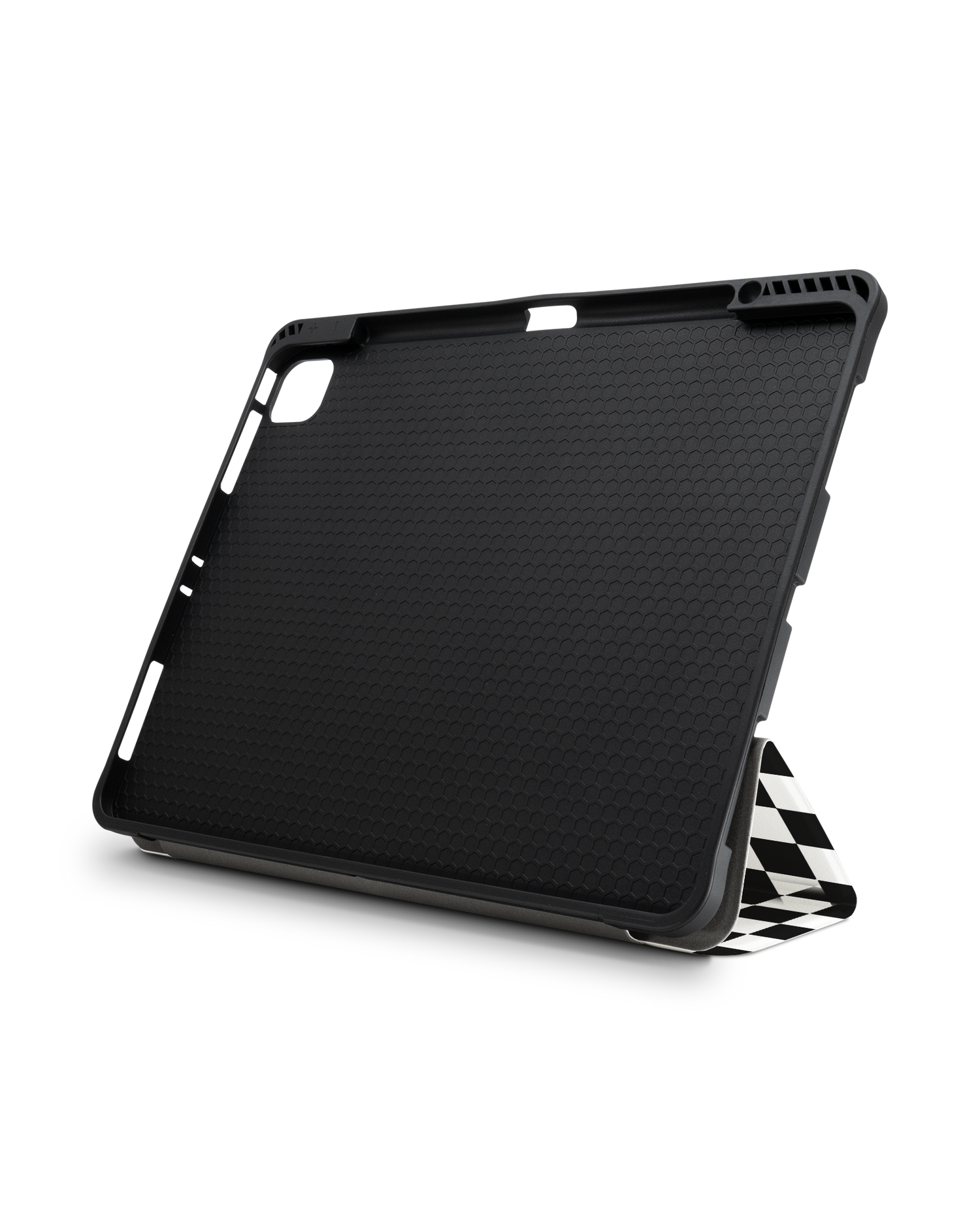 Squares iPad Case with Pencil Holder for Apple iPad Pro 6 12.9