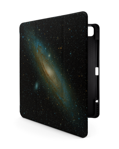 Outer Space iPad Case with Pencil Holder for Apple iPad Pro 6 12.9" (2022), Apple iPad Pro 5 12.9" (2021), Apple iPad Pro 4 12.9" (2020)