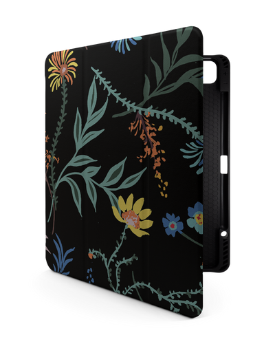 Woodland Spring Floral iPad Case with Pencil Holder for Apple iPad Pro 6 12.9" (2022), Apple iPad Pro 5 12.9" (2021), Apple iPad Pro 4 12.9" (2020)