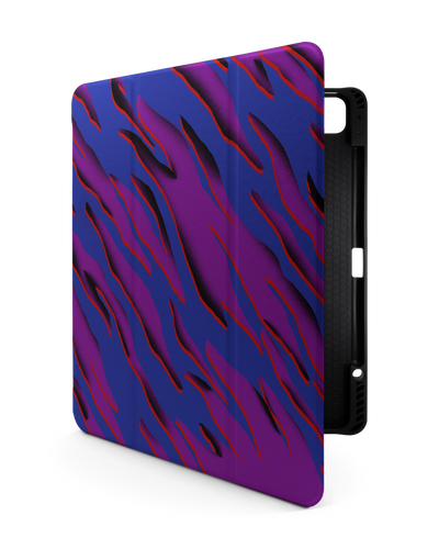 Electric Ocean 2 iPad Case with Pencil Holder for Apple iPad Pro 6 12.9" (2022), Apple iPad Pro 5 12.9" (2021), Apple iPad Pro 4 12.9" (2020)