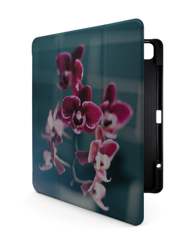 Orchid iPad Case with Pencil Holder for Apple iPad Pro 6 12.9" (2022), Apple iPad Pro 5 12.9" (2021), Apple iPad Pro 4 12.9" (2020)