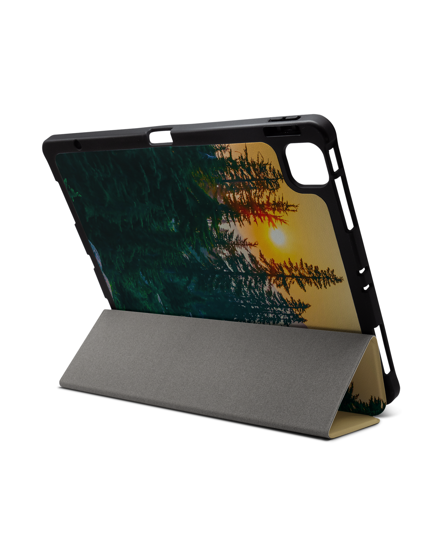 Forest iPad Case with Pencil Holder for Apple iPad Pro 6 12.9