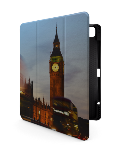 London iPad Case with Pencil Holder for Apple iPad Pro 6 12.9" (2022), Apple iPad Pro 5 12.9" (2021), Apple iPad Pro 4 12.9" (2020)