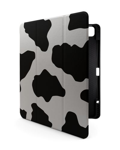 Cow Print 2 iPad Case with Pencil Holder for Apple iPad Pro 6 12.9" (2022), Apple iPad Pro 5 12.9" (2021), Apple iPad Pro 4 12.9" (2020)