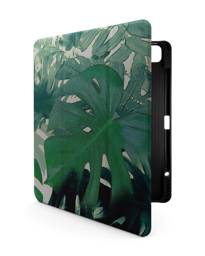 Saturated Plants iPad Case with Pencil Holder for Apple iPad Pro 6 12.9" (2022), Apple iPad Pro 5 12.9" (2021), Apple iPad Pro 4 12.9" (2020)