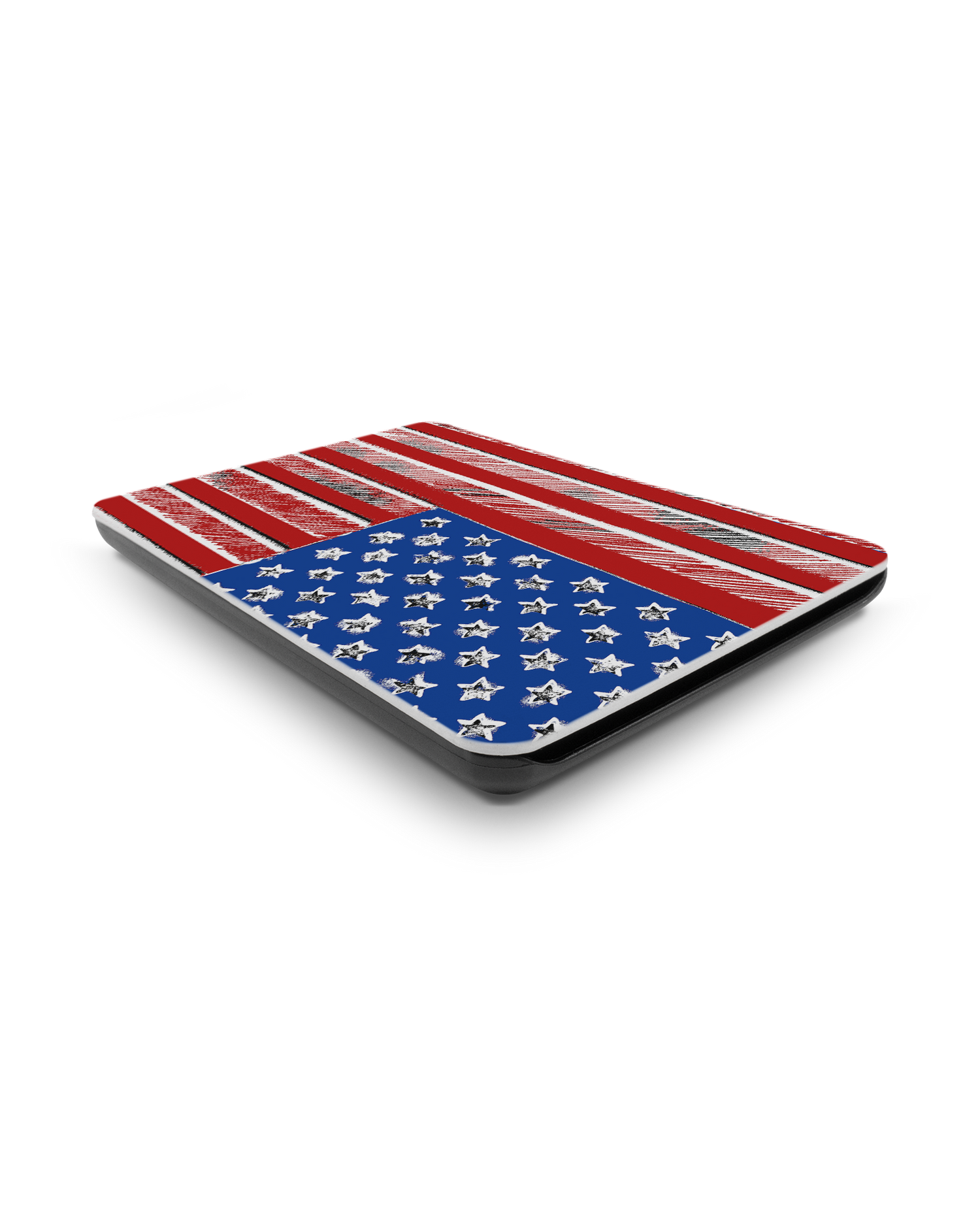 American Flag Color eReader Smart Case for Amazon New Kindle (2019): Lying down