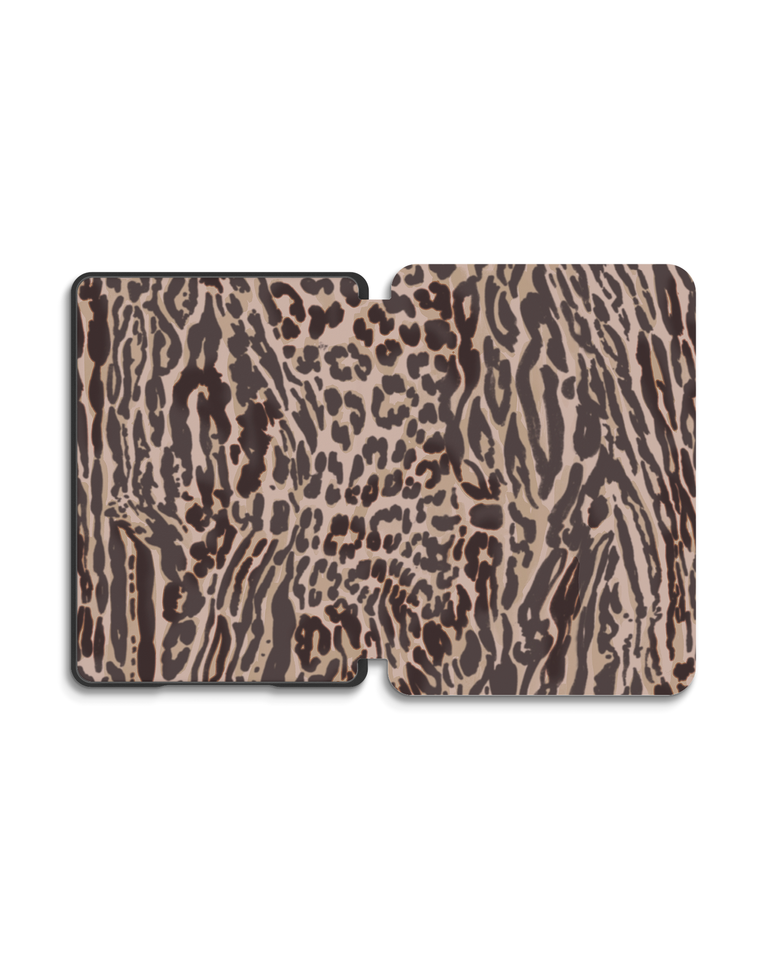 Animal Skin Tough Love eReader Smart Case for Amazon New Kindle (2019): Opened exterior view