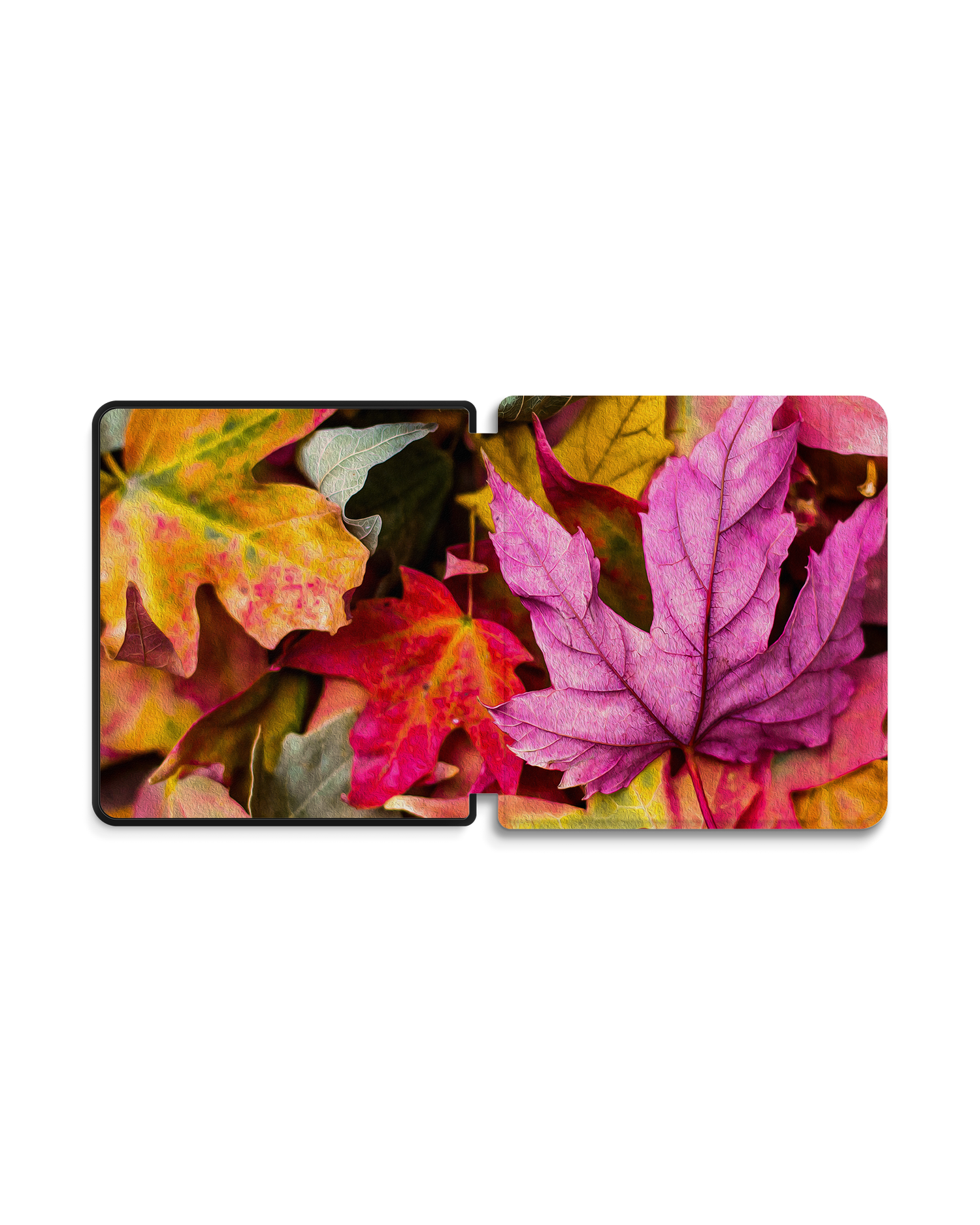 Autumn Leaves eReader Smart Case for tolino epos 2: Opened exterior view