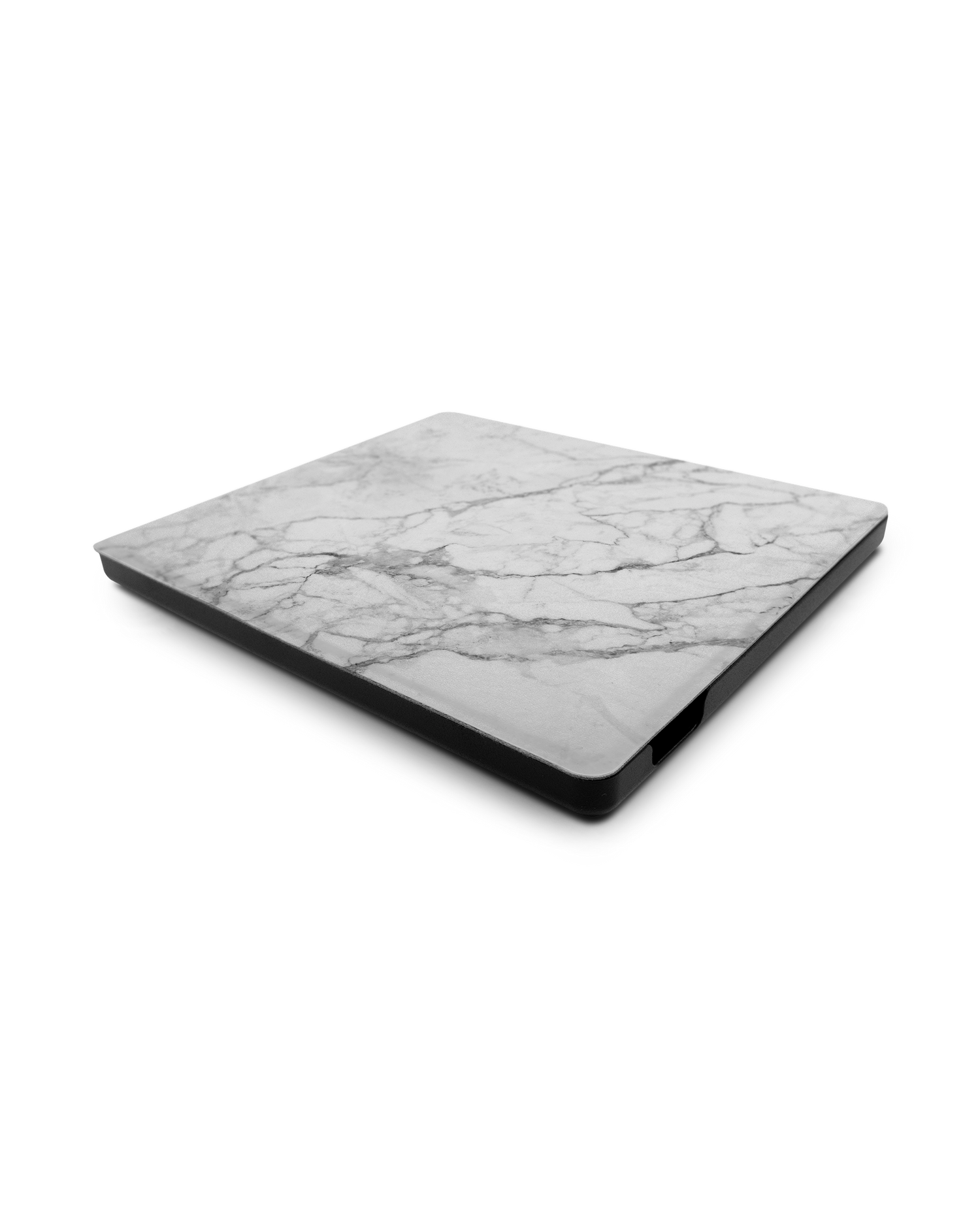 White Marble eReader Smart Case for Amazon Kindle Oasis: Lying down