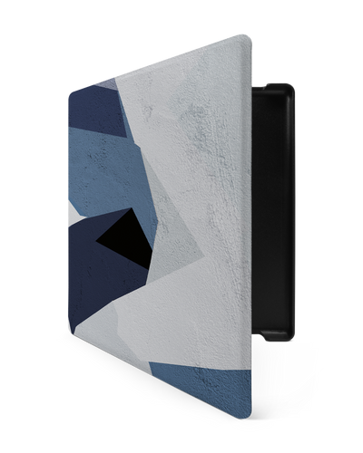 Geometric Camo Blue eReader Smart Case for Amazon Kindle Oasis