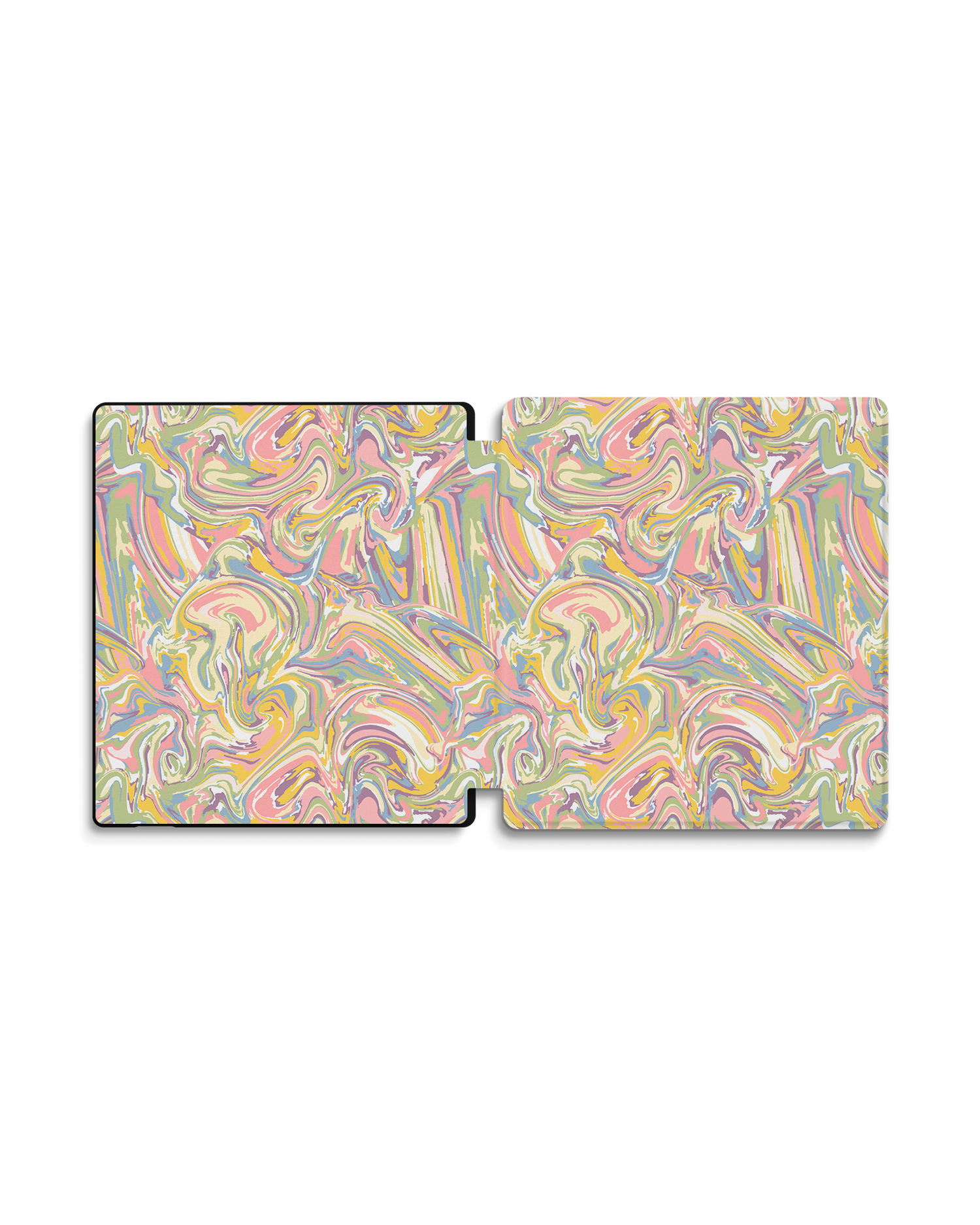Psychedelic Optics eReader Smart Case for Amazon Kindle Oasis: Opened exterior view